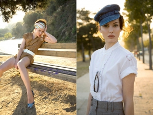 Christine Kelch - Styling  photo by Eric Thevenet for Young