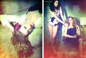 Christine Kelch - Styling   Photo by Dietrich Halemeyer for GALA